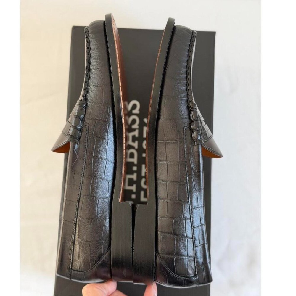 Madewell x G.H.BASS Larson Weejuns Loafers in Black Dark Brown, Size 9.5 - Picture 8 of 9